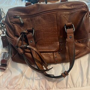 Brown Leather Men's Bag